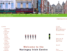 Tablet Screenshot of haringey-irish.com